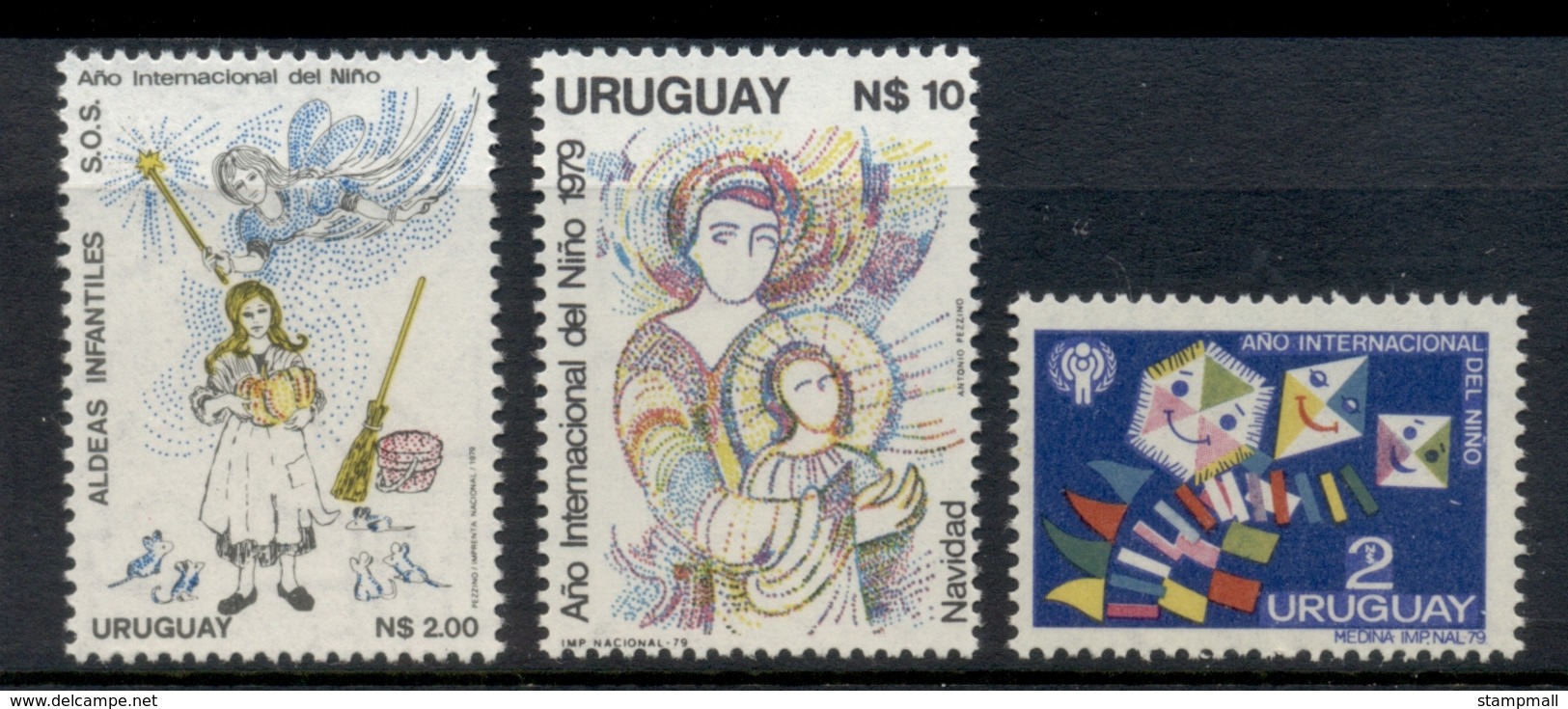 Uruguay 1979 IYC International Year Of The Child MUH - Uruguay