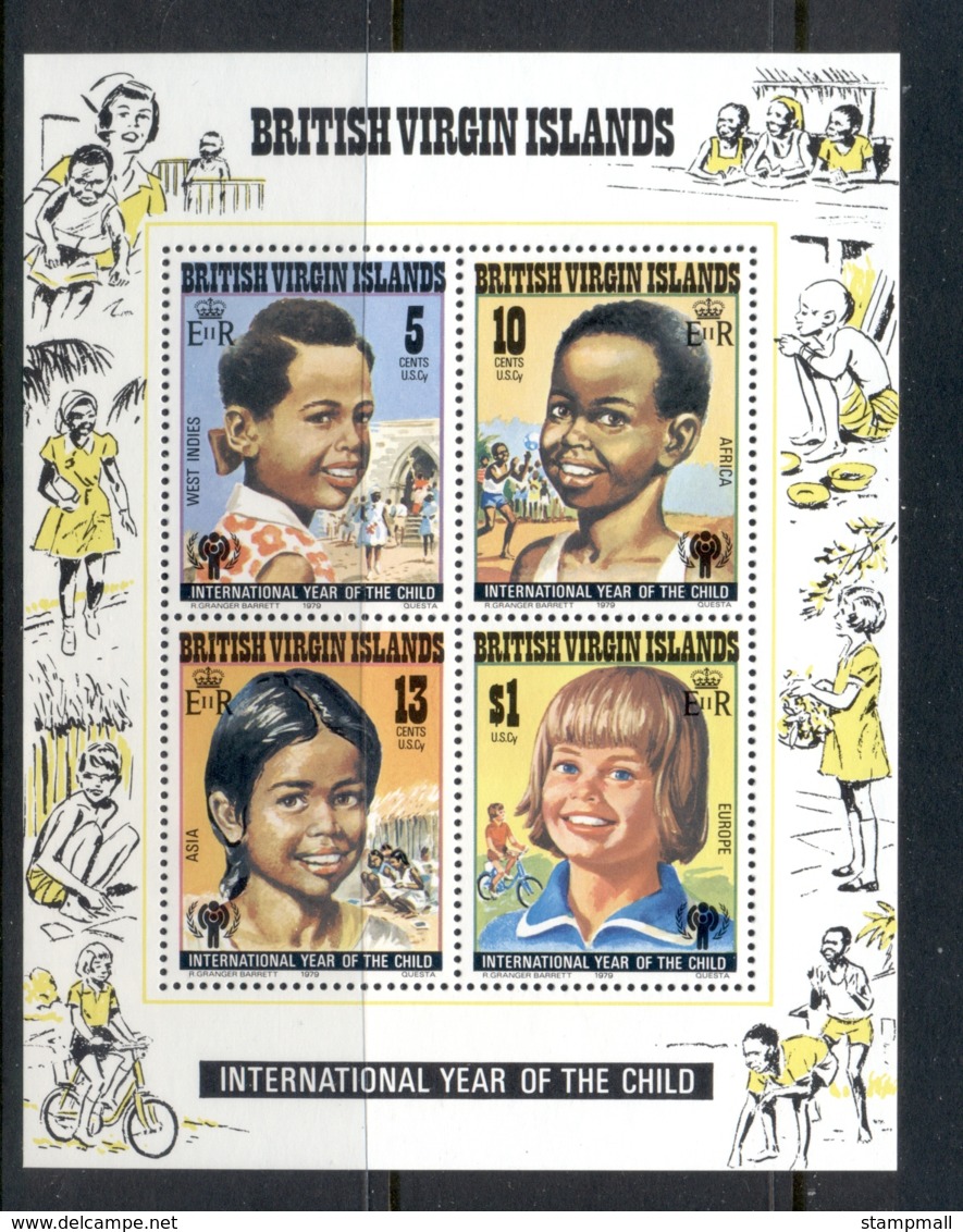 Virgin Is 1979 IYC International Year Of The Child MS MUH - British Virgin Islands