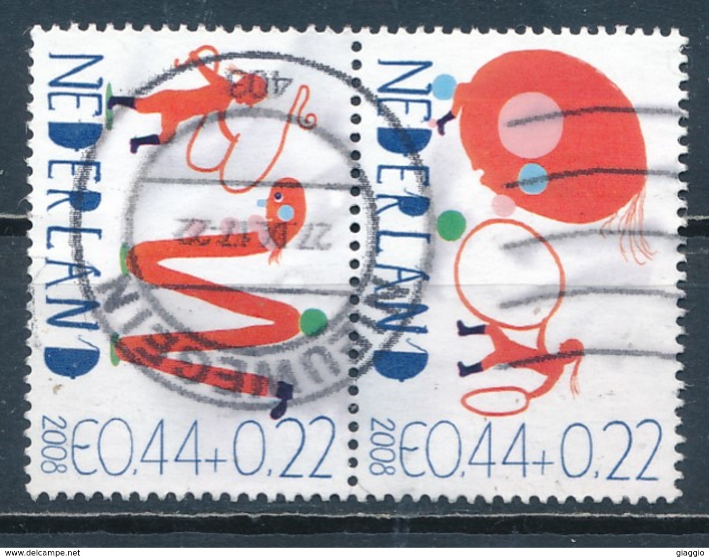 °°°OLANDA NEDERLAND - Y&T N°2543/44 - 2008 °°° - Used Stamps