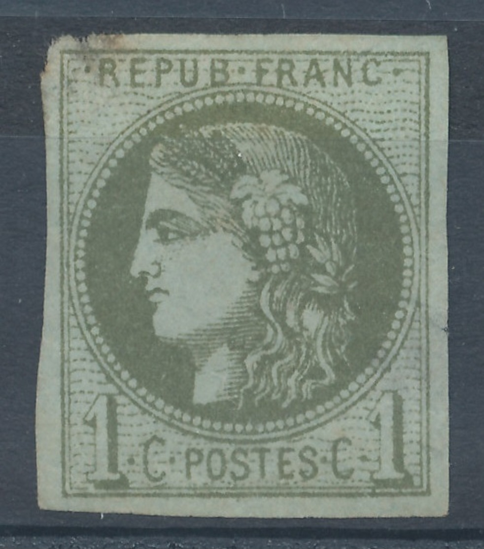 N°39 NUANCE OBLITERATION. - 1870 Emission De Bordeaux