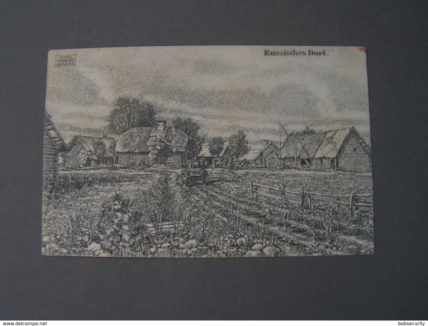 Dorf Russland Feldpost  1916 - Weltkrieg 1914-18