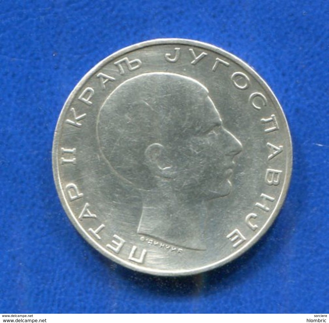Yugoslavie  50  Dinar  1938  Arg - Yougoslavie