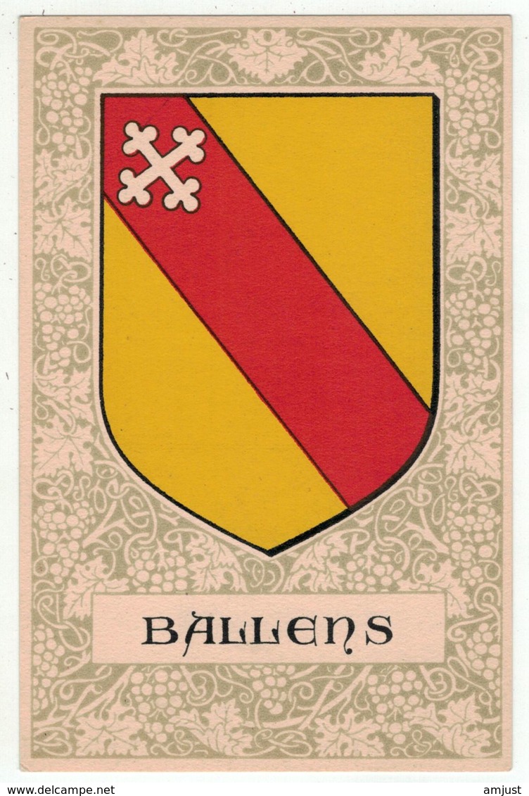 Suisse // Schweiz // Vaud // Ballens, Armoirie De La Commune - Ballens