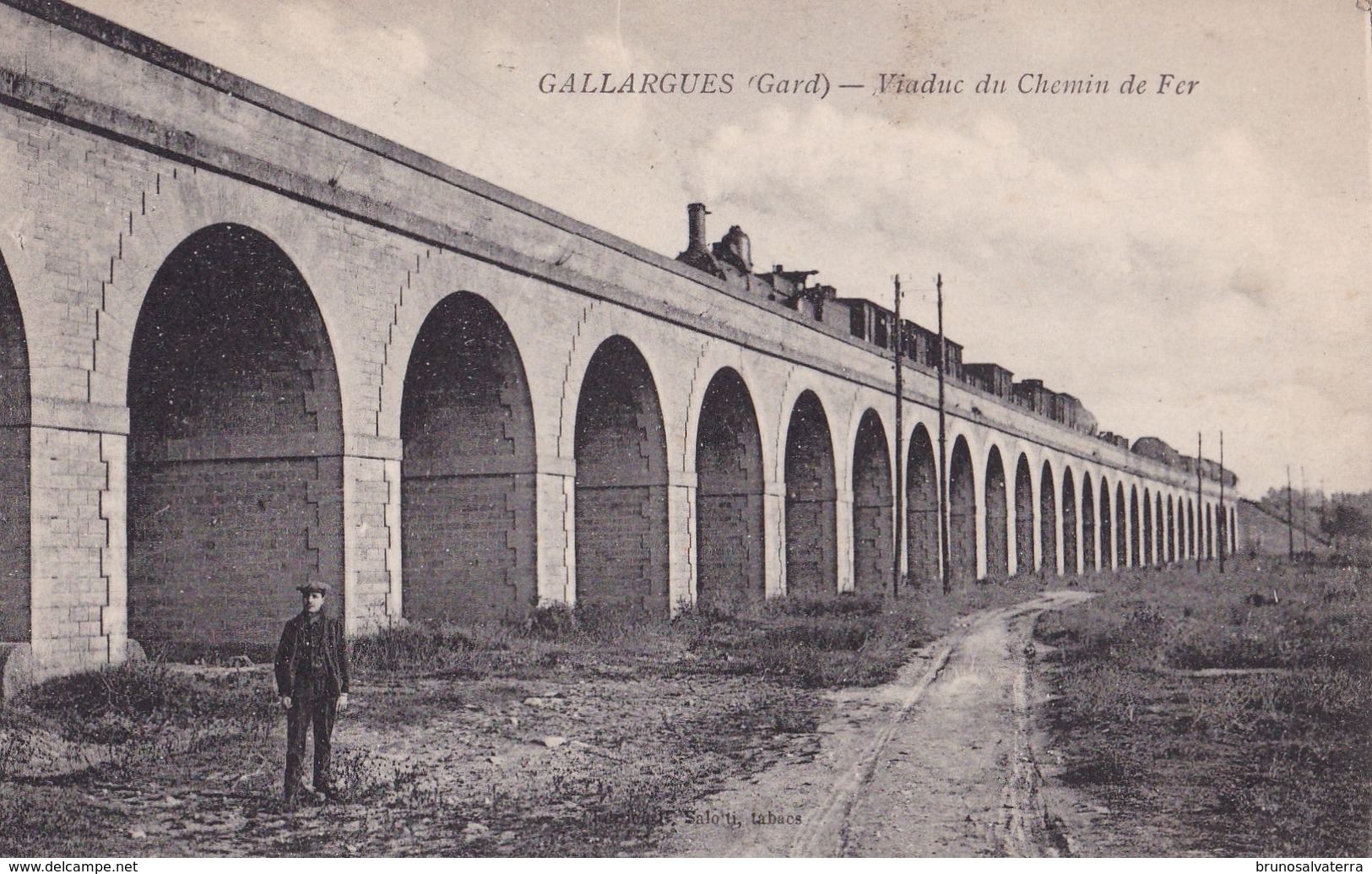 GALLARGUES - Viaduc Du Chemin De Fer - Gallargues-le-Montueux