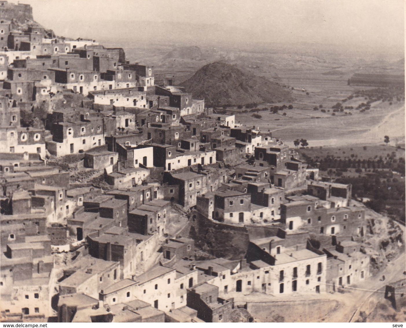 MOJACAR 1935   Photo Amateur Format Environ 6,5 Cm X 5,5 Cm ESPAGNE - Lieux