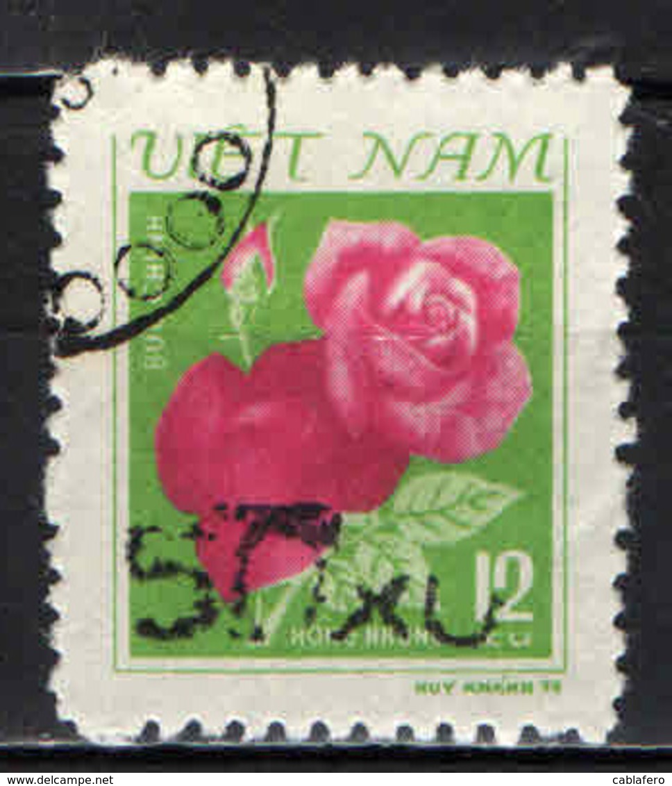 VIETNAM - 1984 - FRANCOBOLLI CON SOVRASTAMPA - OVERPRINTED - USATO - Vietnam