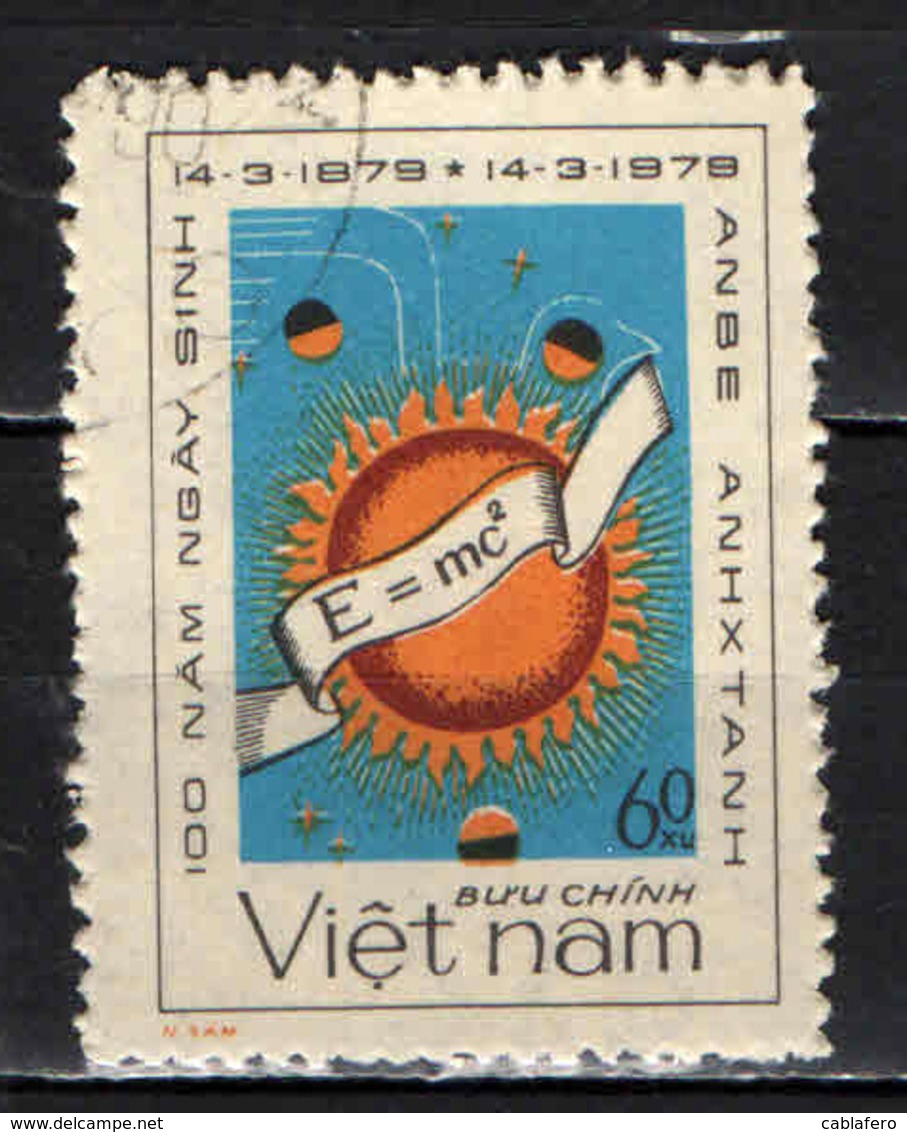 VIETNAM - 1979 - ALBERT EINSTEIN - FORMULA - USATO - Vietnam