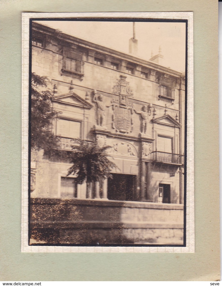 SORIA 1935 Palacio De Los Condes De GOMARA  Photo Amateur Format Environ 6,5 Cm X 5,5 Cm ESPAGNE - Luoghi