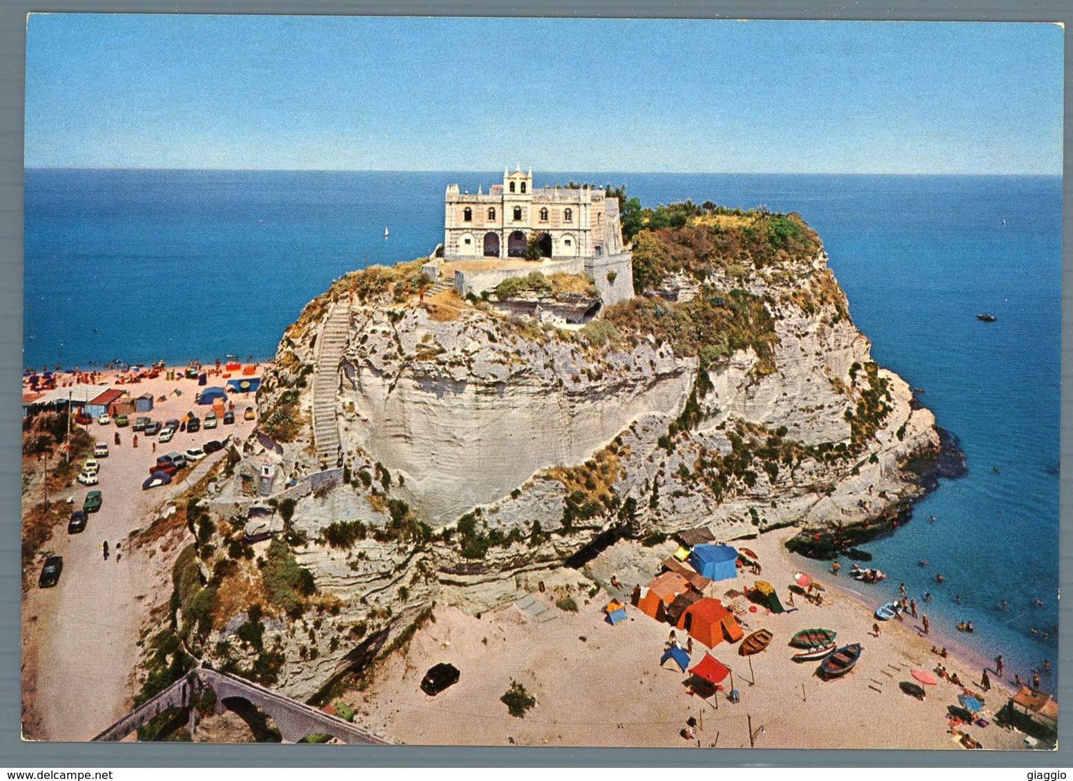 °°° Cartolina N. 19 Tropea L'isola Nuova °°° - Catanzaro