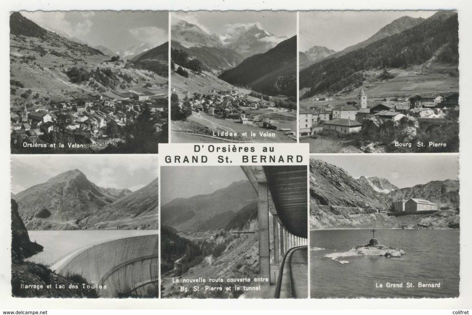 Valais -        D'Orsières Au Grand St-Bernard            Multivues - Orsières