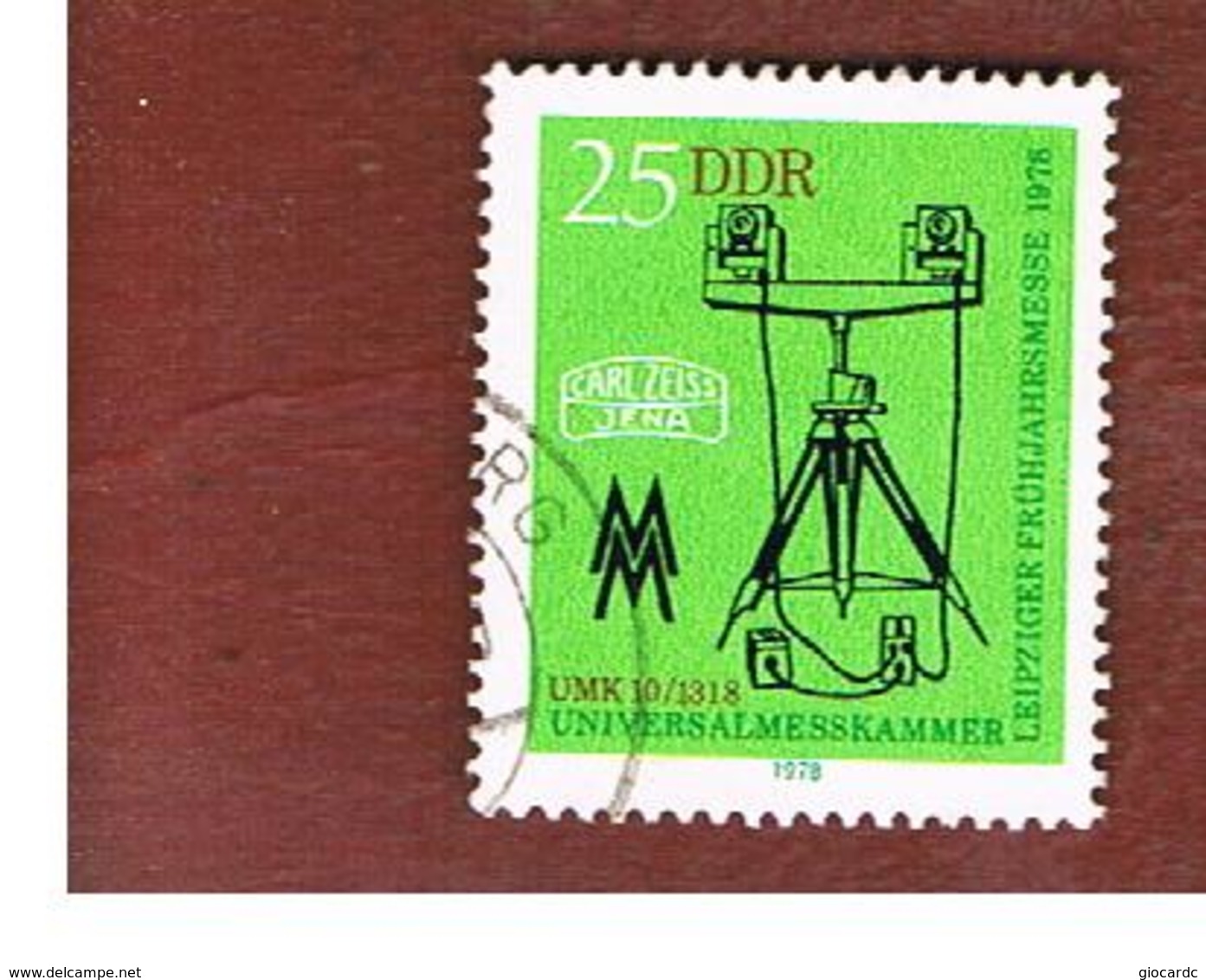 GERMANIA EST (EAST GERMANY) (DDR) -  SG 2024 - 1978  LEIPZIG SPRING FAIR: UMK   -  USED - Usati