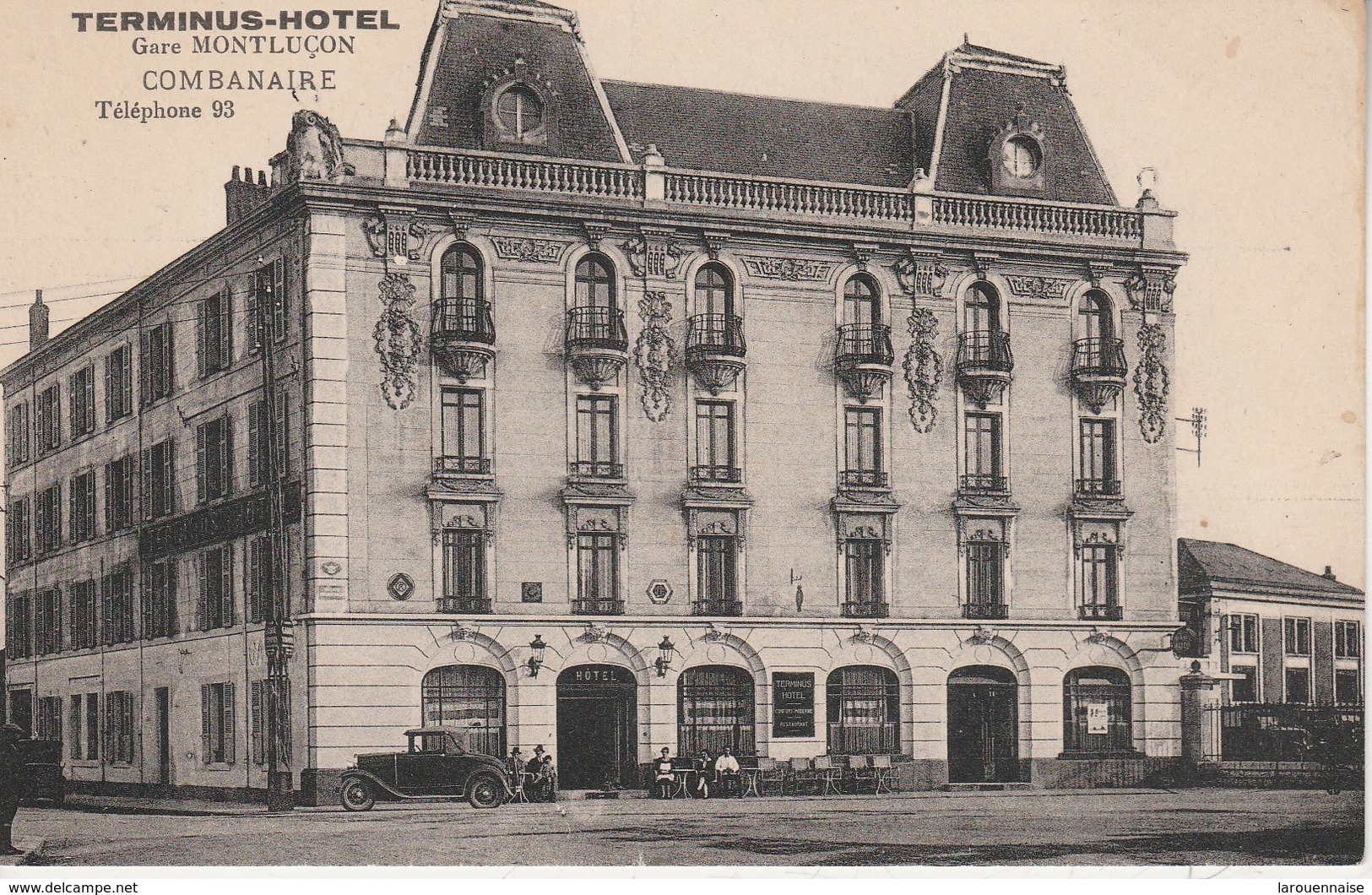 03 - MONTLUCON - Terminus Hôtel Gare Montluçon - Montlucon