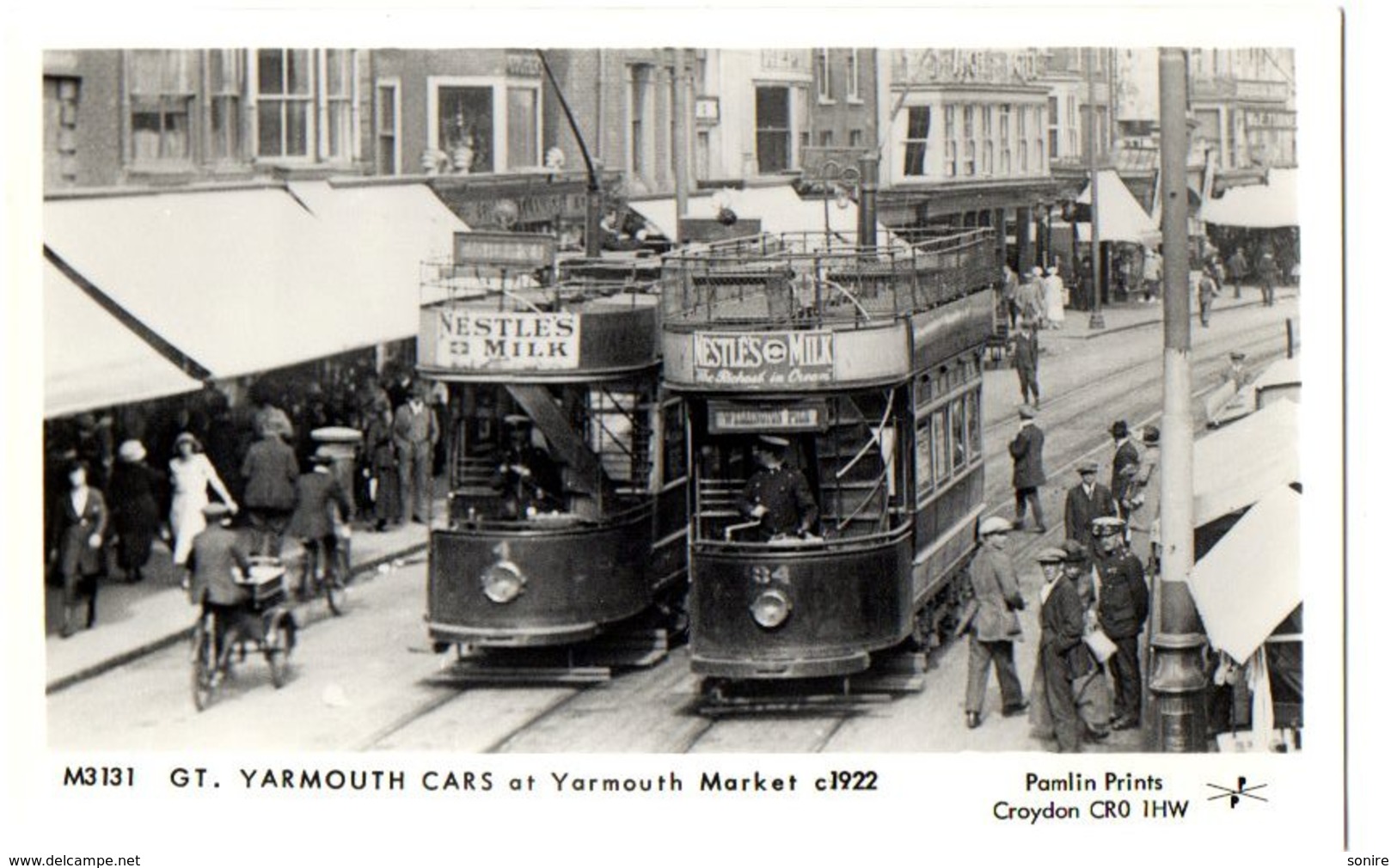YARMOUTH CARS AT YARMOUTH MARKET 1922  - NVG FP - C985 - Altri & Non Classificati