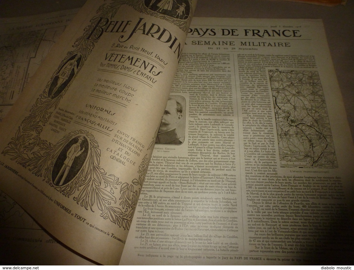 1916 LPDF: Coldstream Du Roi D'Angleterre; The Welsh Guards; Français Et Anglais;Krupp;Zeppelin L-32;La Canée;etc - Français