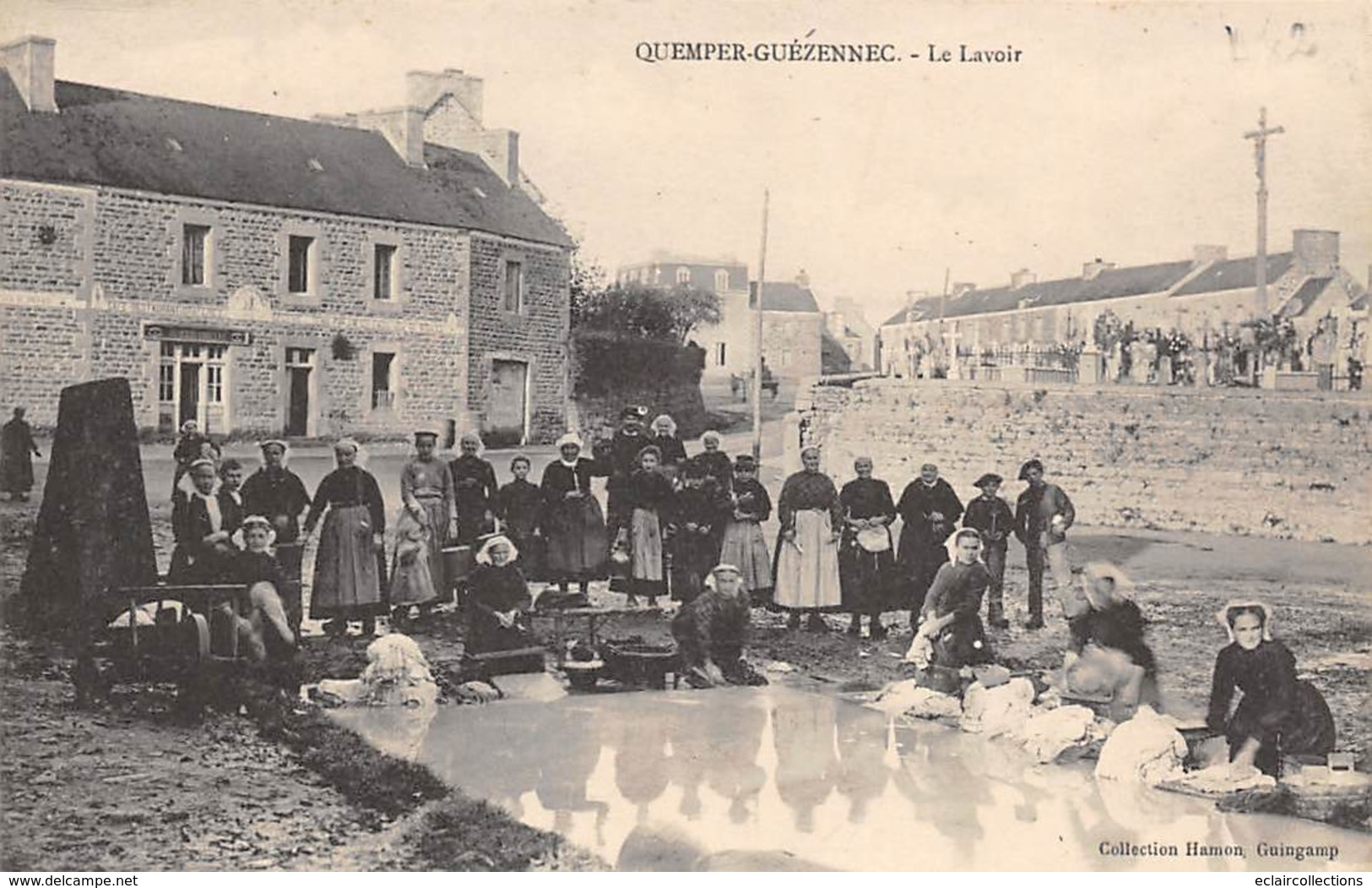 Quemper-Guézennec     22       Le Lavoir       (voir Scan) - Other & Unclassified