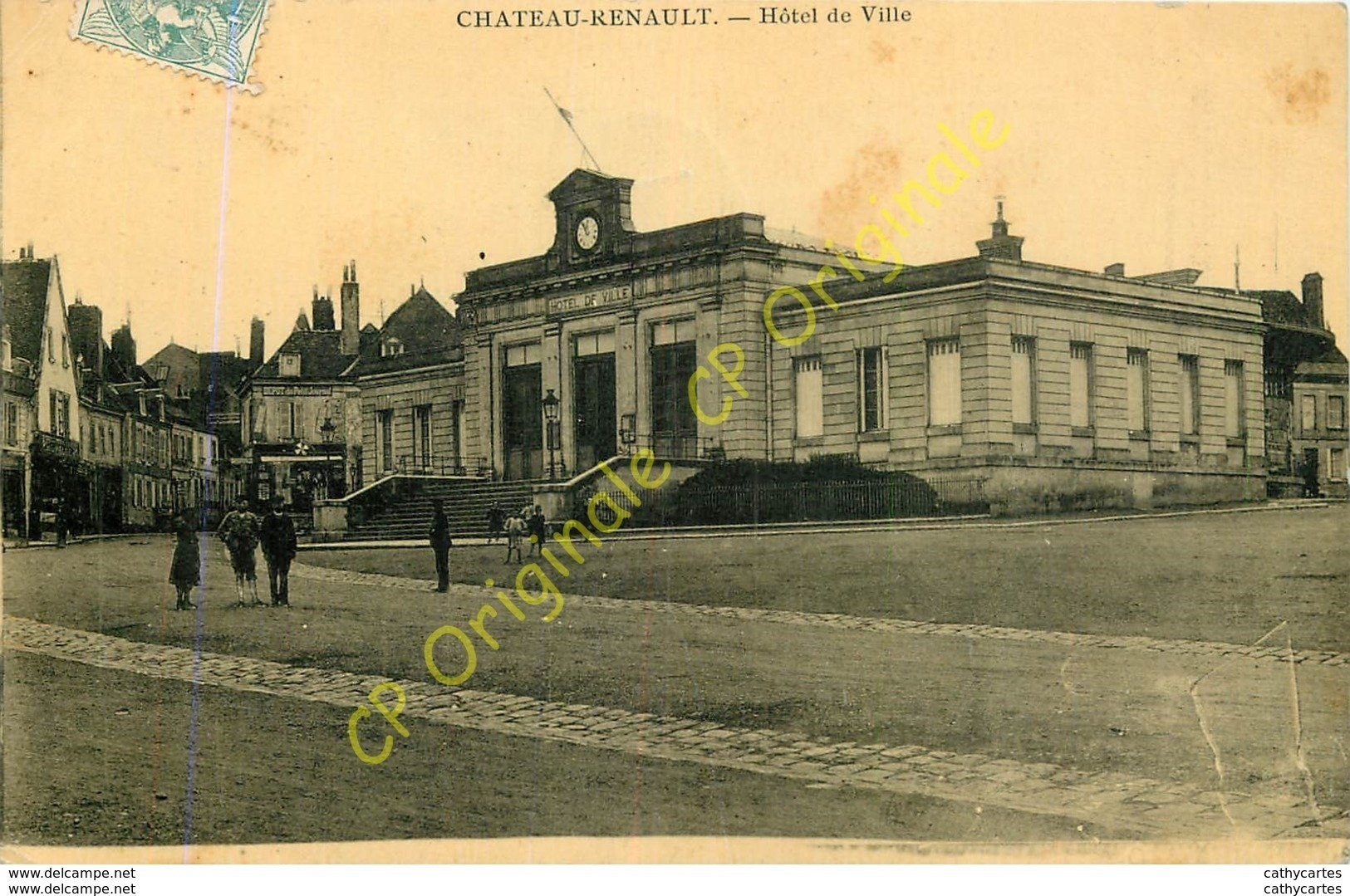 37.  CHATEAU RENAULT .  Hôtel De Ville .  CHATEAURENAULT . - Autres & Non Classés