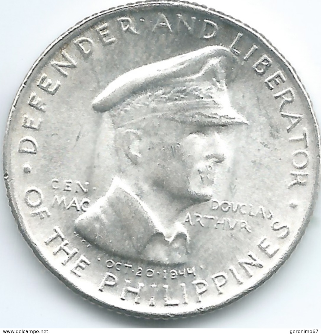 Philippines - 50 Centavos - 1947 - Liberation From The Japanese - Douglas MacArthur - KM184 - Filippijnen