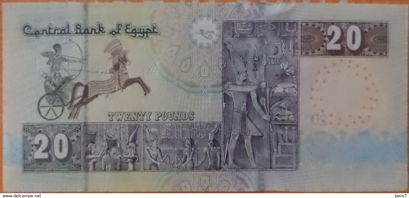 20 Pounds Egypt 2018 (UNC--) Tarek Amer Dated 6/2/2018  (Egypte) (Egitto) (Ägypten) (Egipto) (Egypten)  Africa - Aegypten