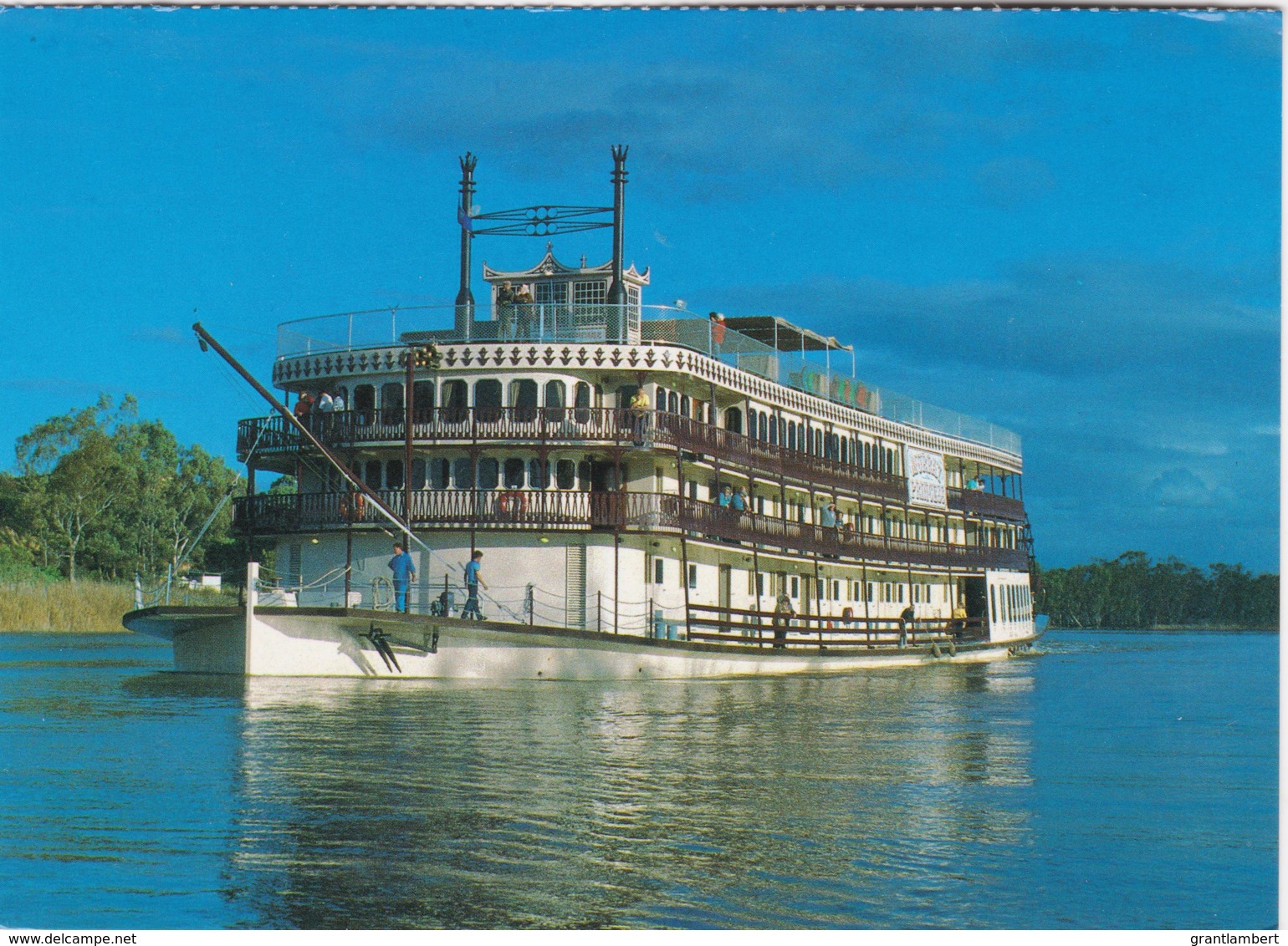 Paddle Steamer Murray Princess, Murray River, South Australia - Posted With Stamp - Other & Unclassified