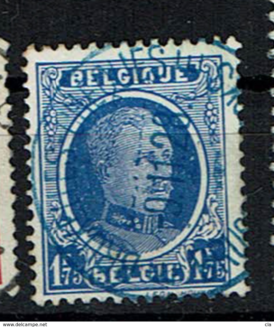 257  Obl Bleue BXL Chéques - 1922-1927 Houyoux