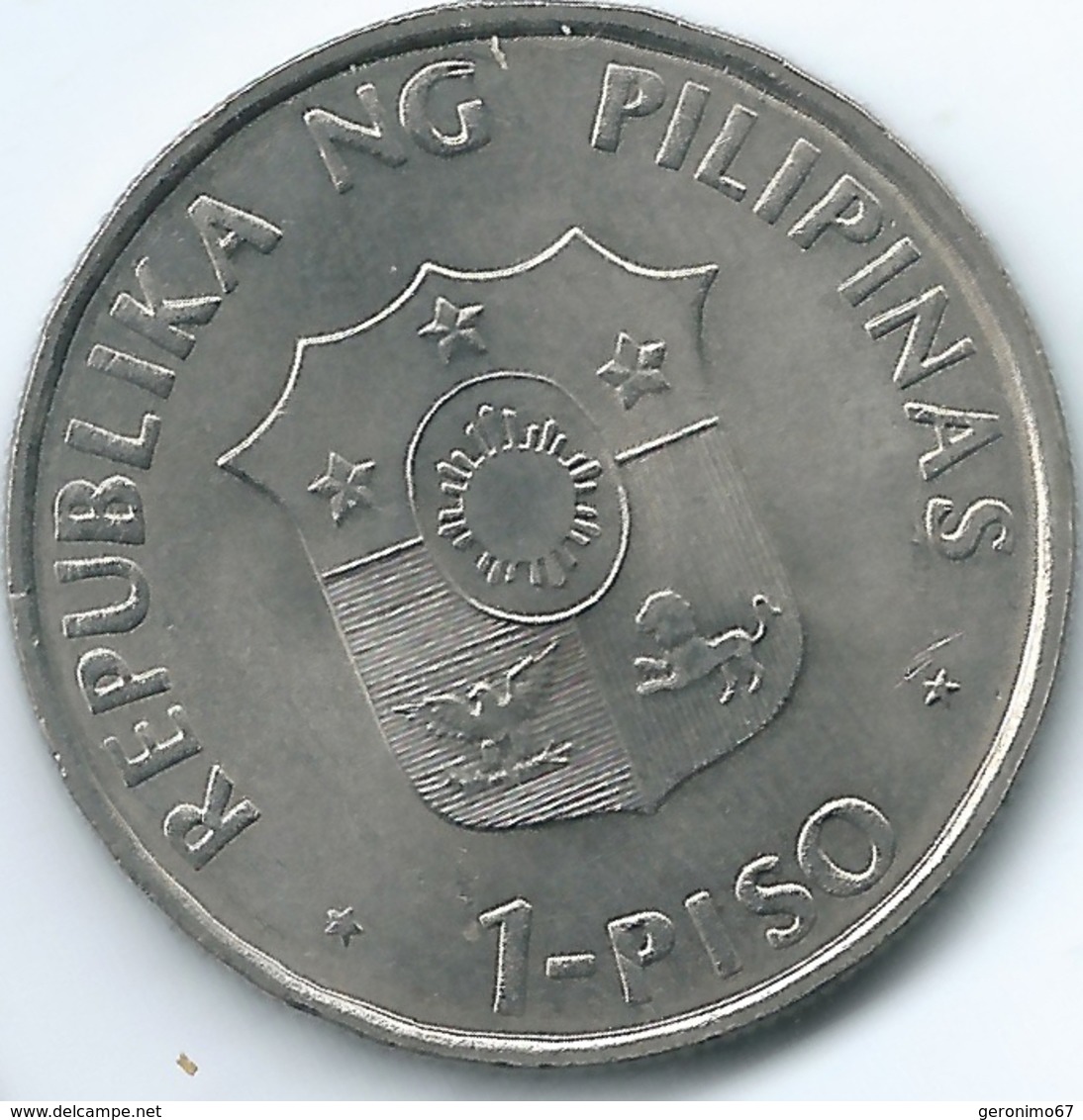 Philippines - 1 Piso - 1991 - 400th Anniversary Of Antipolo - KM257 - Filippijnen