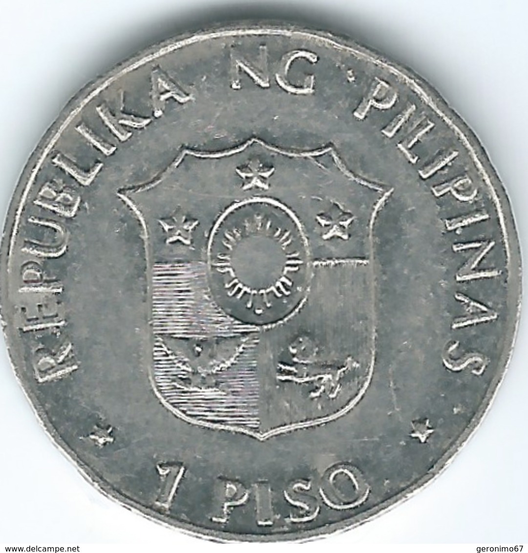 Philippines - 1 Piso - 1992 - 50th Anniversary Of The Battle Of Bataan - KM260 - Philippines