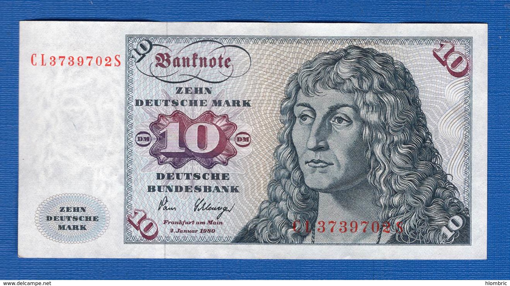 All 10  Mark  1980 - 10 Deutsche Mark