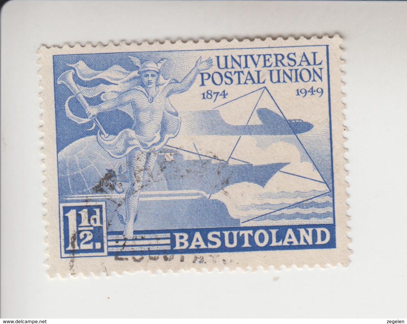 Basoetoland Michel-cat. 41 Gestempeld - 1933-1964 Colonie Britannique