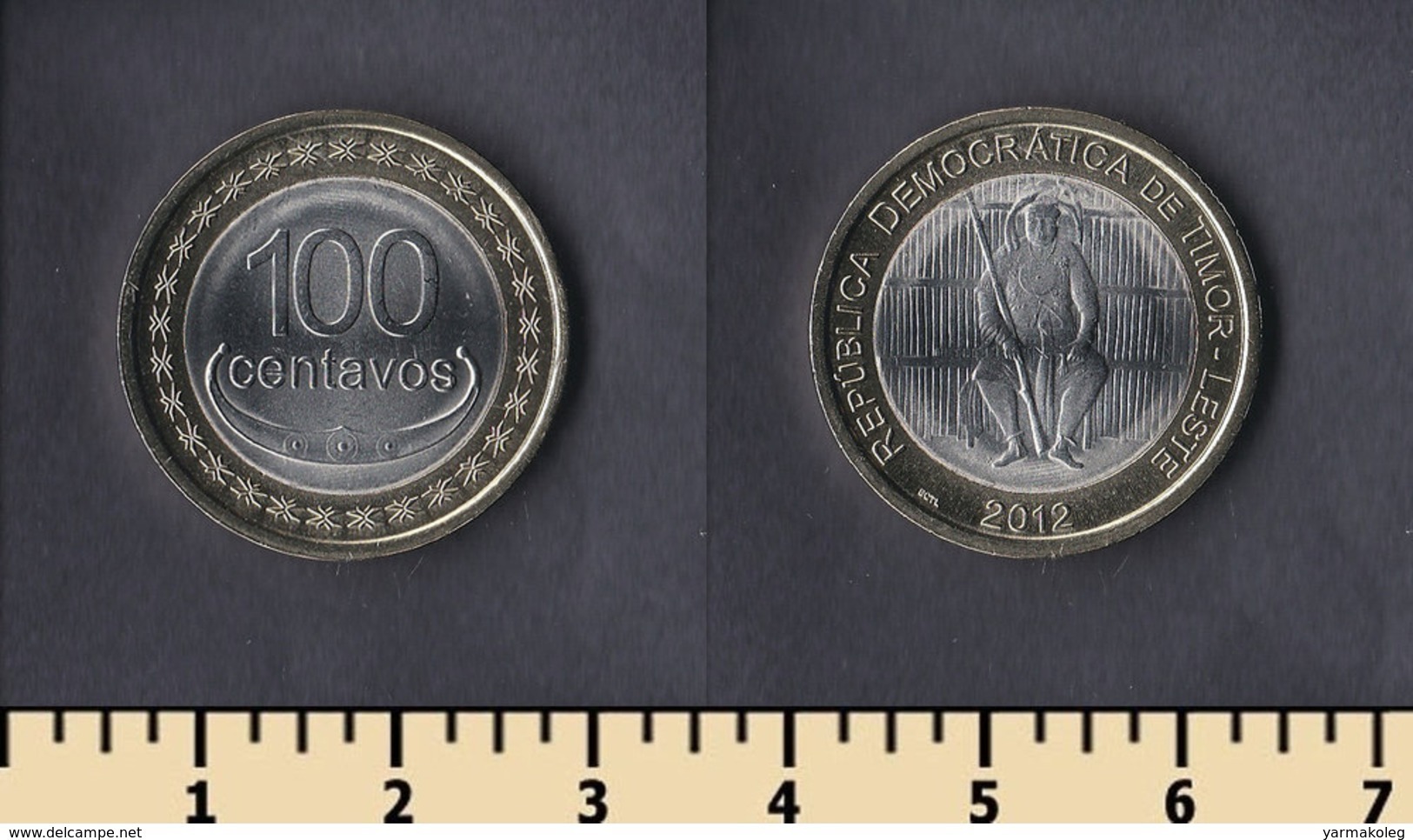 Timor 100 Centavos 2012 - Timor