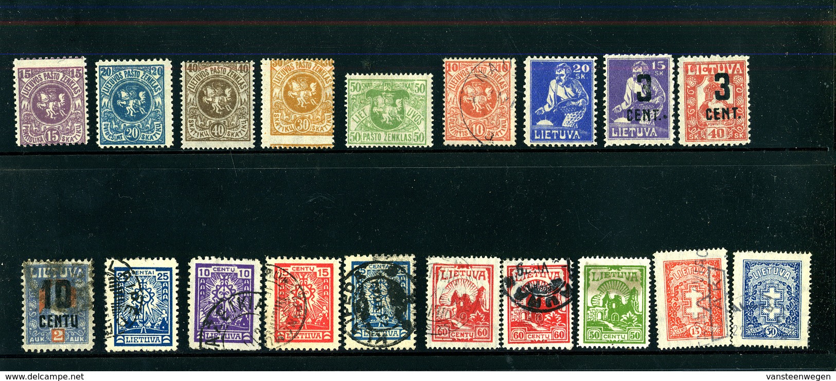 Lituanie 38 Timbres - Lituanie