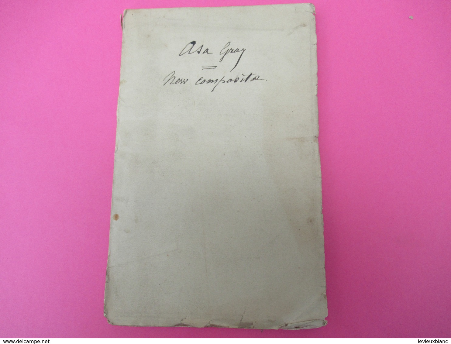 Livre /Botanique ASA GRAY/Contributions To North American Botany/American Academy Of Art And Sciences/1883      MDP107 - Otros & Sin Clasificación