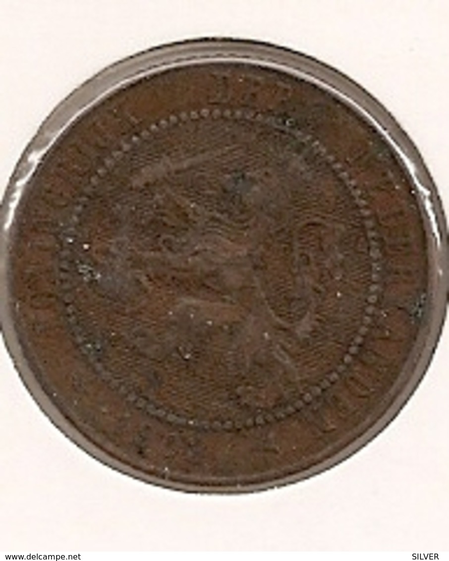 HOLANDA PAYS BAS NETHERLANDS 2,5 CENTS 1903 RAR 219 - 2.5 Centavos