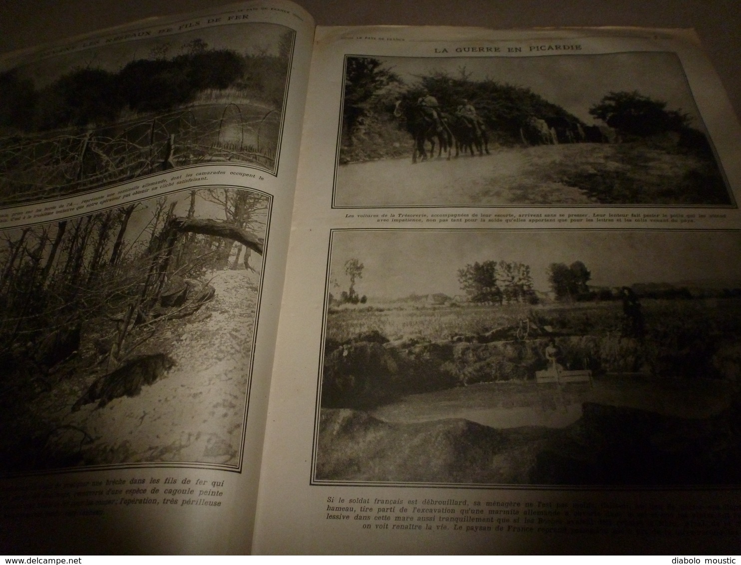 1916 LPDF:Poilu-débrouille;Tunnel Sous La Manche;Sangatte;TSF-Avion;Maquart De Terline;DEUTSCHLAND à Baltimore;Rabat;etc - Français