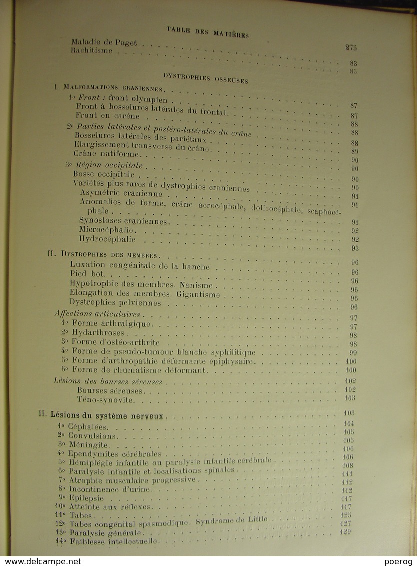 TRAITE DE PATHOLOGIE ET DE THERAPEUTIQUE - SYPHILIS TOME 2 - A. MALOINE & FILS 1921 - FERNET FOURNIER SERGENT - medecine