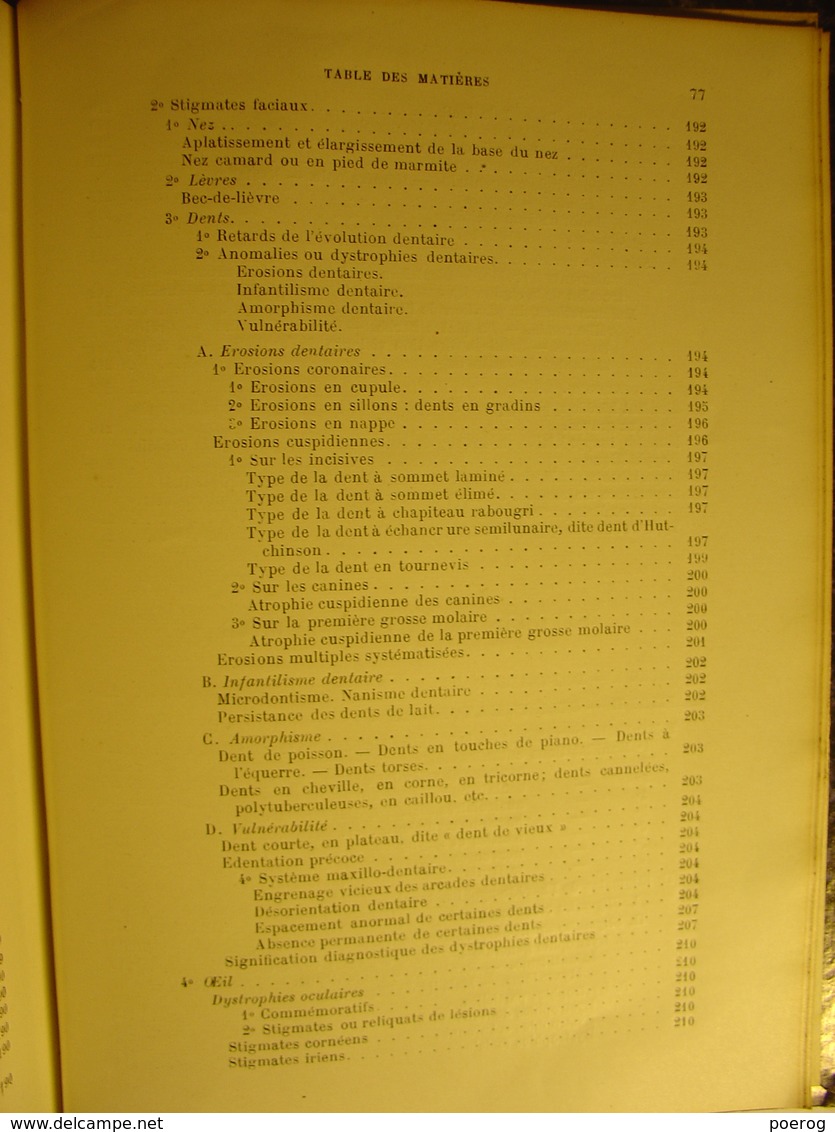 TRAITE DE PATHOLOGIE ET DE THERAPEUTIQUE - SYPHILIS TOME 2 - A. MALOINE & FILS 1921 - FERNET FOURNIER SERGENT - medecine