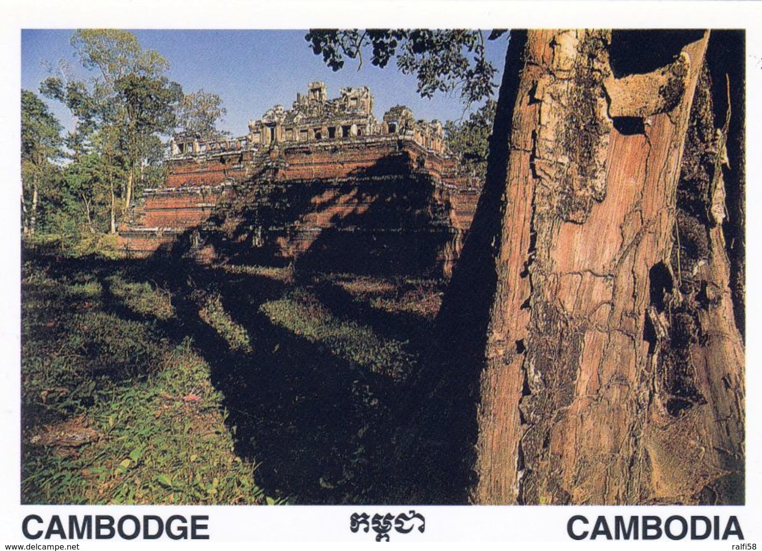 1 AK Kambodscha Cambodia * Tempel Phimeanakas Im Königspalast Von Angkor Thom - Erbaut Im 11. Jh. UNESCO Weltkulturerbe - Camboya