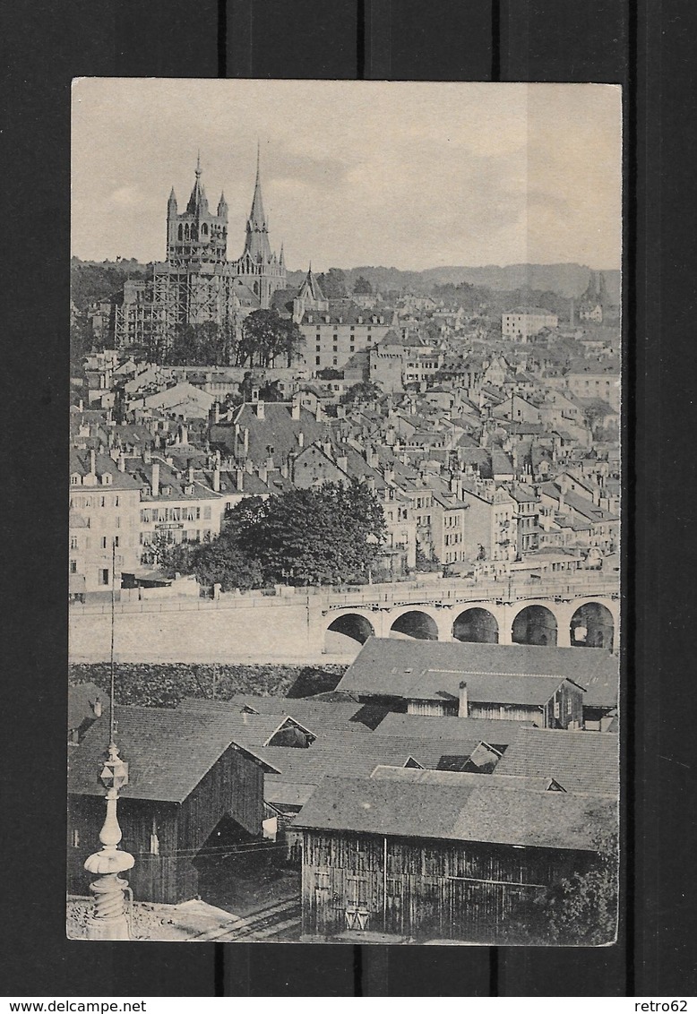 1901 RASIERKLINGEN-STEMPEL → Karte Lausanne Nach Frankreich - Lettres & Documents