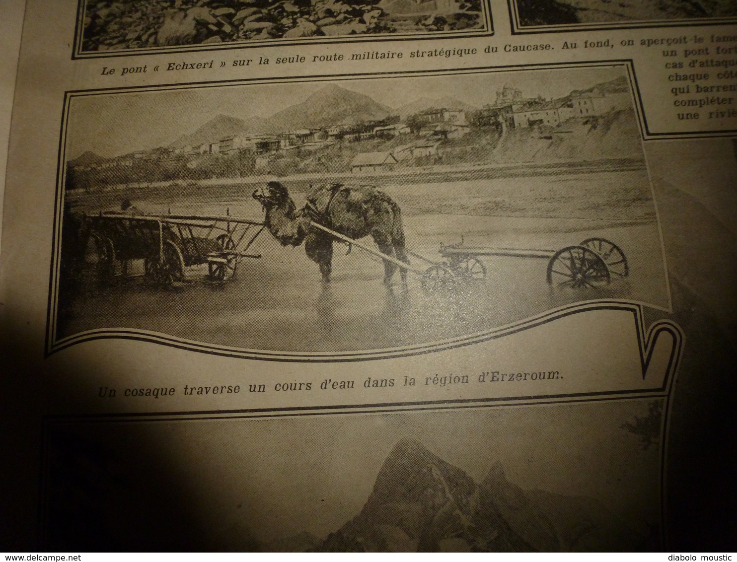 1916 LPDF:Les australiens ;L'aviateur-dessinateur Daniel de Losques est tué;Erzeroum;L'hiver dans les tranchées;etc