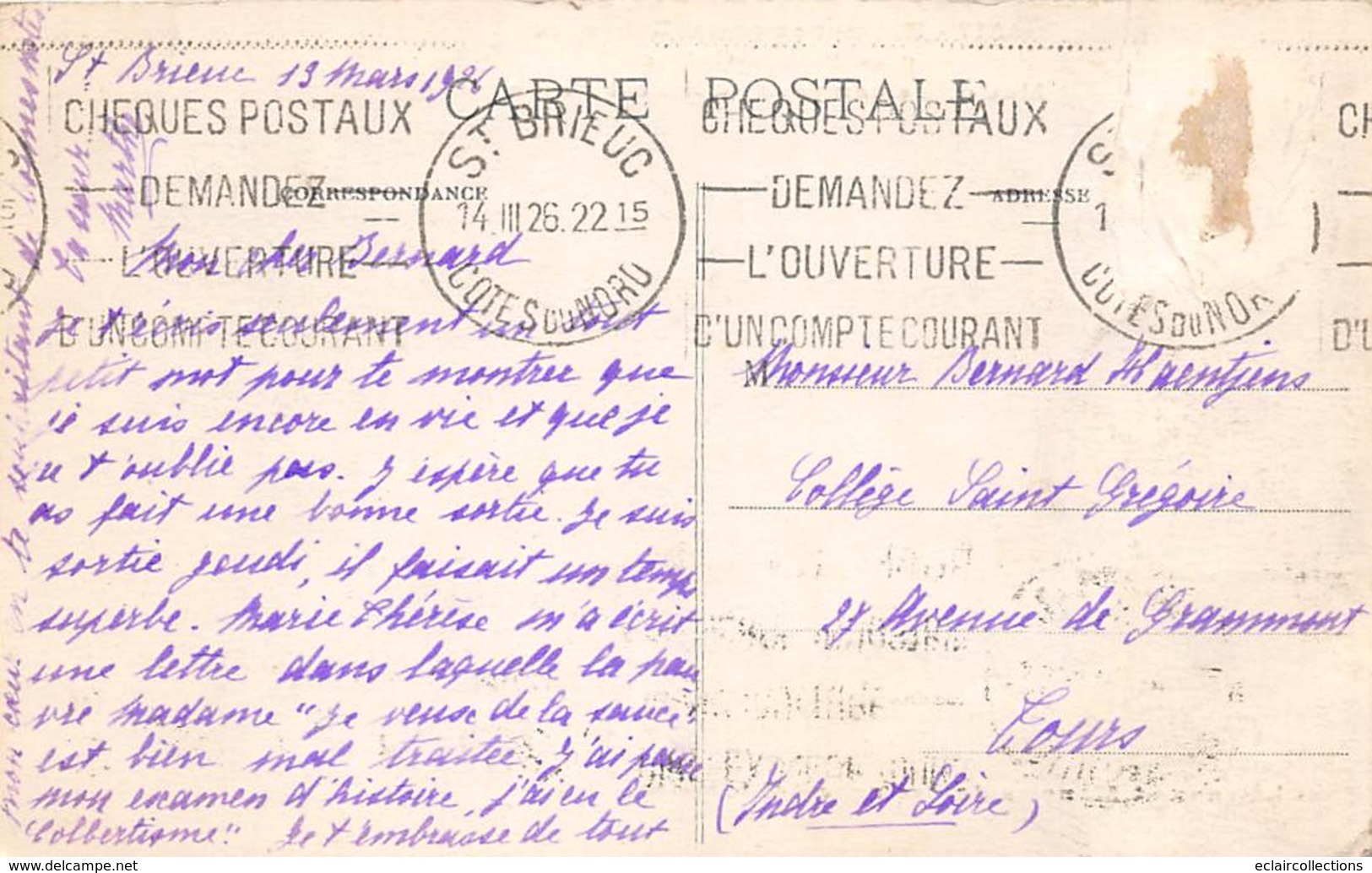 Rosmapamon En Louannec     22       Maison De Campagne D'Ernest Renan      (voir Scan) - Other & Unclassified