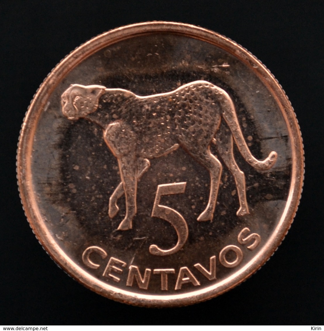 Mozambique 5 Centavo 2006. Africa. UNC. KM133. Animals (Fauna), Leopards Coin - Mozambique