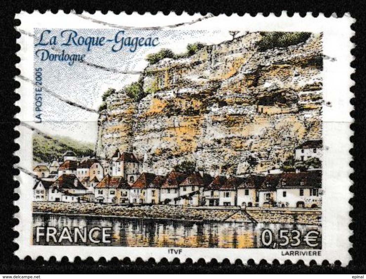 FRANCE : N° 3809 Oblitéré (La Roque-Gageac -Dordogne-) - PRIX FIXE - - Gebruikt