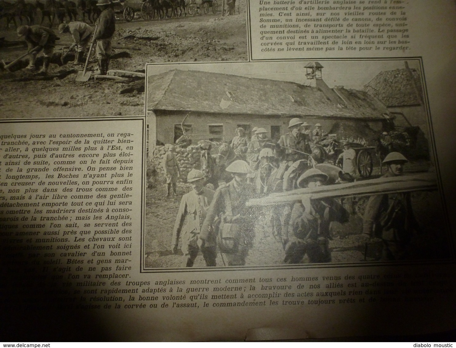 1916 LPDF: British Soldiers; Portrait De Guynemer (couverture);Macédoine;Finsbury;Le Beau Danube Rouge;Rancourt;etc - Französisch