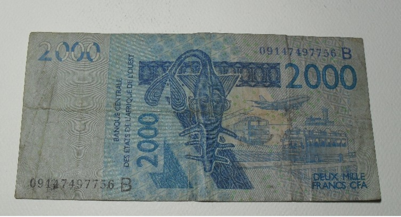 2003 - Afrique De L'Ouest - West Africa - 2000 FRANCS CFA - 09147497756 B (Bénin) - Sonstige – Afrika