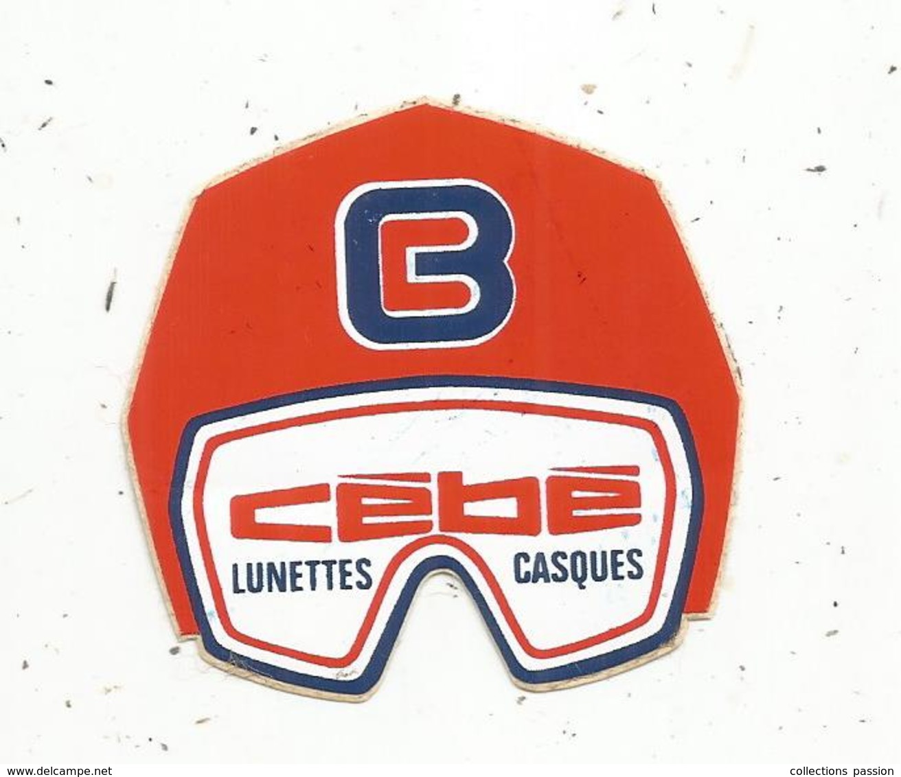 AUTOCOLLANT,  CEBE ,  Lunettes ,  Casques - Pegatinas