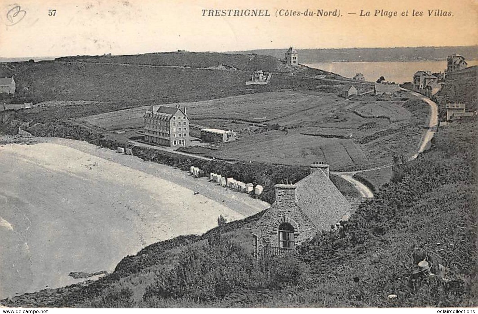 Trestrignel           22          La Plage Et Les Villas          (voir Scan) - Andere & Zonder Classificatie