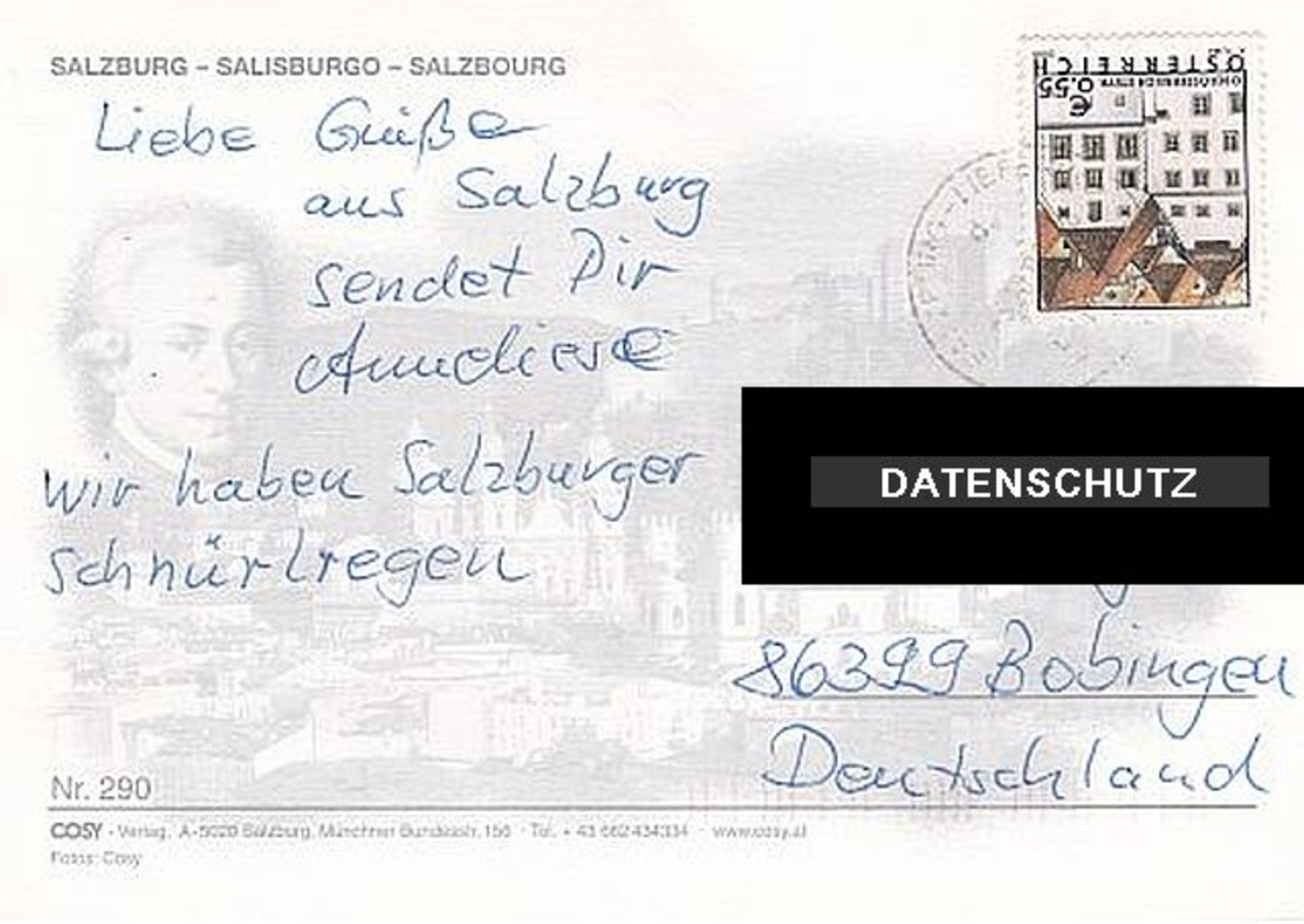 (279) Salzburg- Salisburgo - Salzbourg - Salzburg Stadt