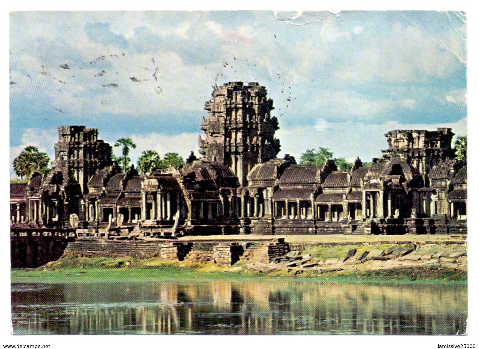 Carte Pub Ionyl Biomarine Escale Au Cambodge Temple D Angkor Vat - Kambodscha