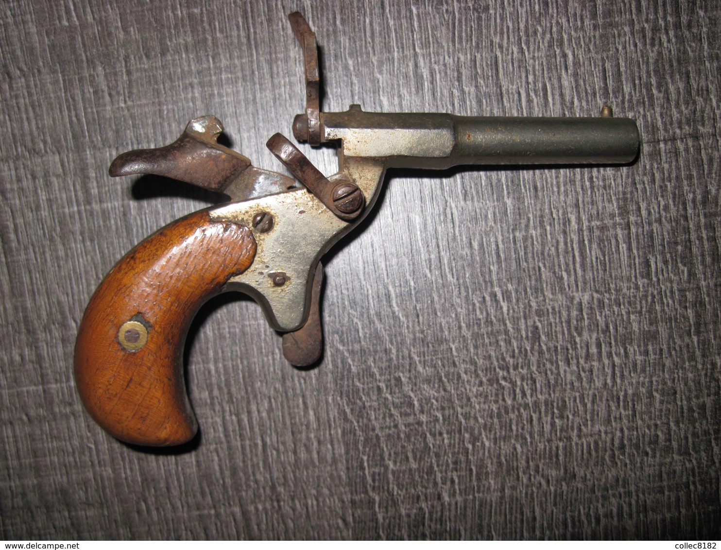 Ancien Pistolet De Cycliste Fonctionne Parfaitement - Decorative Weapons