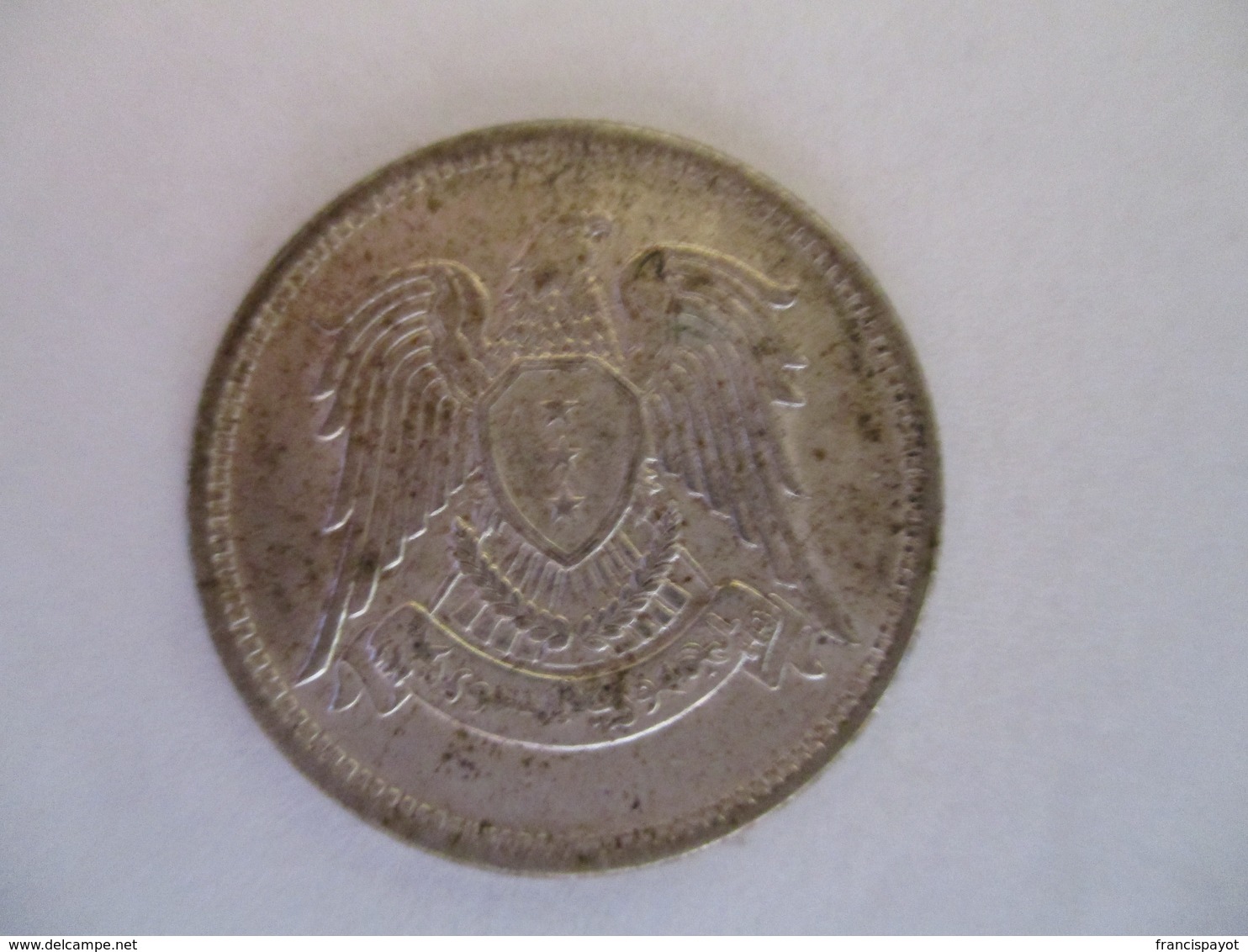 Syria: 50 Piastres 1947 (silver) - Syrie