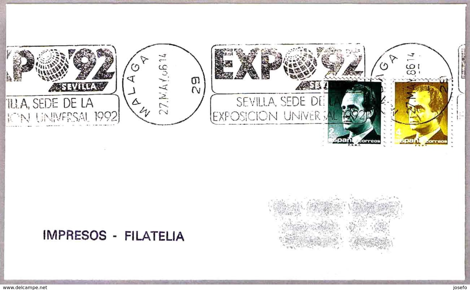 EXPO'92 - SEVILLA. Malaga, Andalucia, 1986 - 1992 – Sevilla (España)